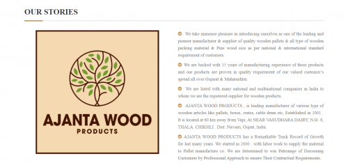 Ajanta Wood Products Portfolio 2